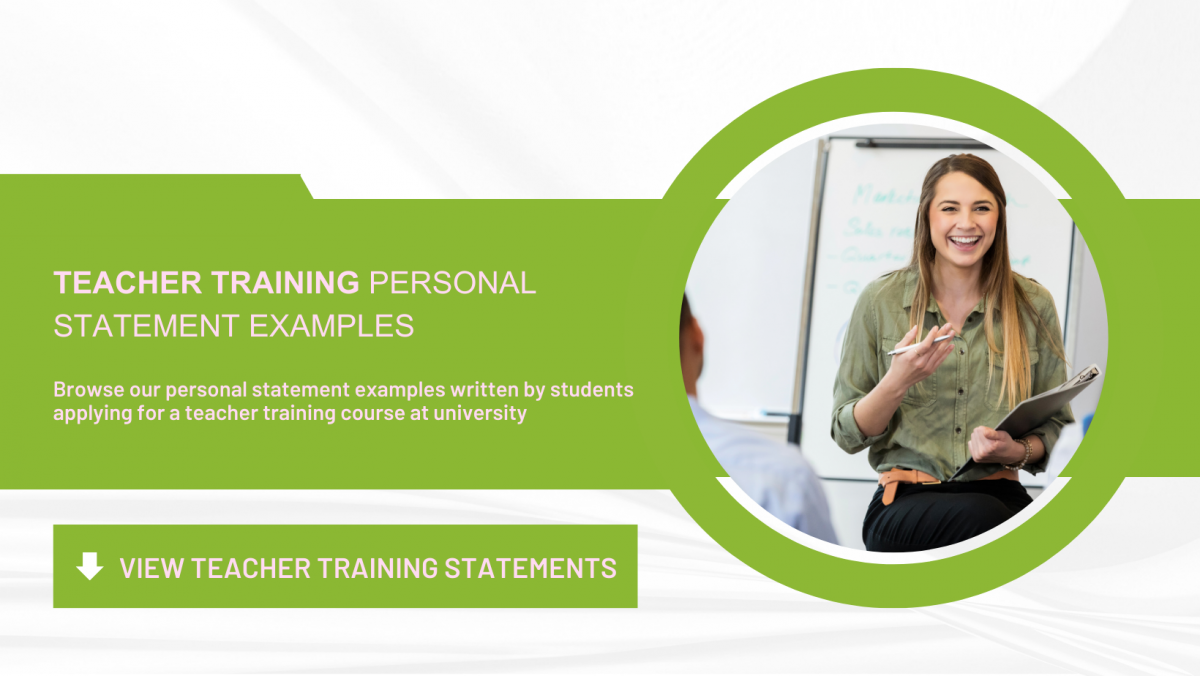 teacher training personal statement part 2